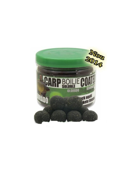 Boilies Haldorado Carp Soluble Coated, Sepia Neagra, 18mm, 70g Boilies Haldorado Carp Soluble Coated, Sepia Neagra, 18mm, 70g