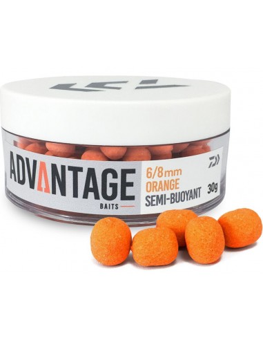 Dumbell Critic Echilibrat Daiwa Advantage Semi Buoyant, Ciocolata, 6/8mm, 30g