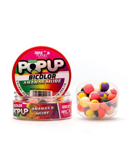 Pop-up Senzor, Ananas & Mure, 12mm, 25g Pop-up Senzor, Ananas & Mure, 12mm, 25g