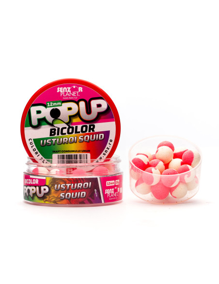 Pop-up Senzor, Usturoi & Squid, 12mm, 25g Pop-up Senzor, Usturoi & Squid, 12mm, 25g