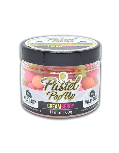 Pop-ups WLC Carp Pastel, Creamberry, 11mm, 60g
