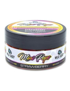Pop-up WLC Carp Mini Pop-ups, Strawberry, 8mm, 120buc