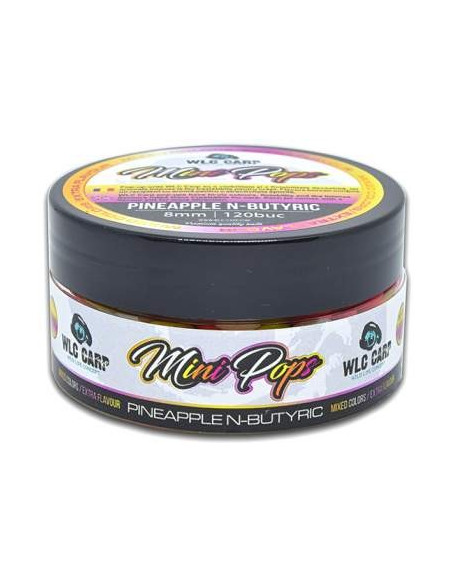 Pop-up WLC Carp Mini Pop-ups, Usturoi, 8mm, 120buc