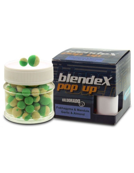 Pop Up Haldorado BlendeX Big Carp, Usturoi & Migdala, 12-14mm, 20g Pop Up Haldorado BlendeX Big Carp, Usturoi & Migdala, 12-14mm, 20g