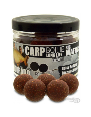 Wafters Haldorado Carp Boilie Big, Ficat Rosu Condimentat, 24mm, 70g