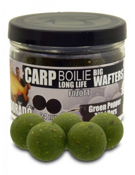 Wafters Haldorado Carp Boilie Big, Piper Verde, 24mm, 70g Wafters Haldorado Carp Boilie Big, Piper Verde, 24mm, 70g