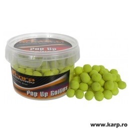 Carp Academy Fluo Pop Up Boilie Ananasz-Banan 20mm 100g