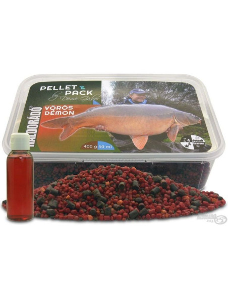 Pelete Haldorado Pellet Pack By Dome Gabor, Demonul Rosu, 2-3-4mm, 400g Pelete Haldorado Pellet Pack By Dome Gabor, Demonul Rosu, 2-3-4mm, 400g