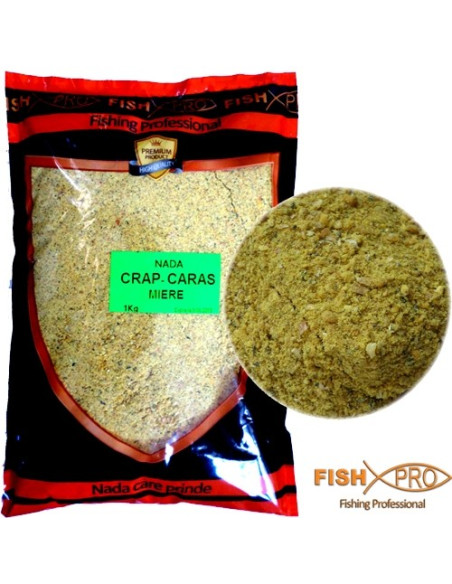 Nada Fish Pro Crap-Caras, Miere, 1kg