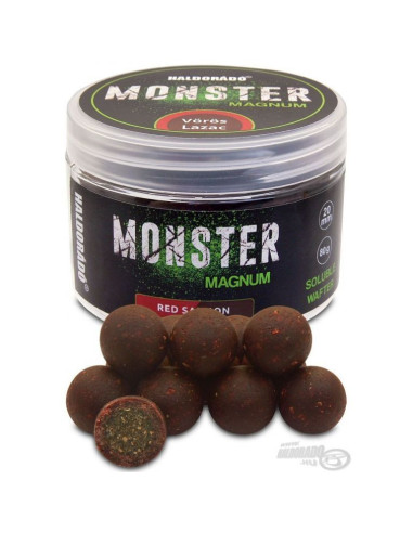 Boilies De Carlig Haldorado Monster Magnum, Somon Rosu, 20mm, 80g