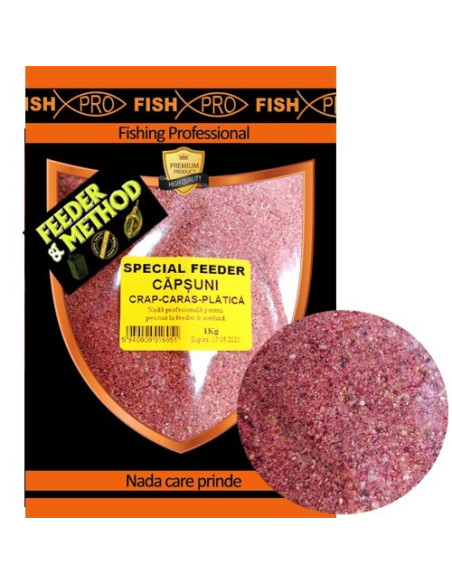 Nada Fish Pro F&M, Capsuni, 1kg