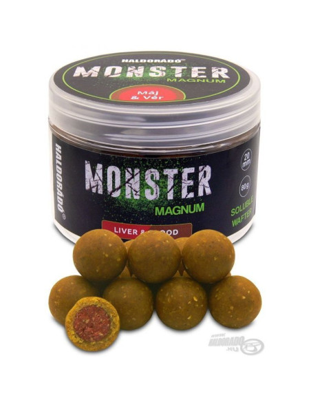 Boilies De Carlig Haldorado Monster Magnum, Ficat & Sange, 20mm, 80g Boilies De Carlig Haldorado Monster Magnum, Ficat & Sange, 20mm, 80g