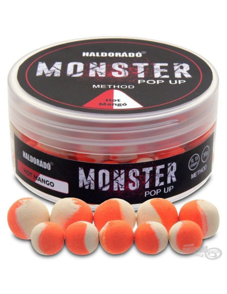 Pop Up Haldorado Monster Method, Hot Mango, 9-11mm, 30g Pop Up Haldorado Monster Method, Hot Mango, 9-11mm, 30g