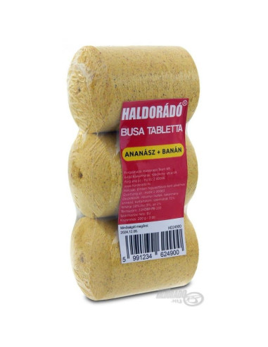 Tableta Fitoplankton Haldorado Busa, Ananas Banana, 3buc/pachet