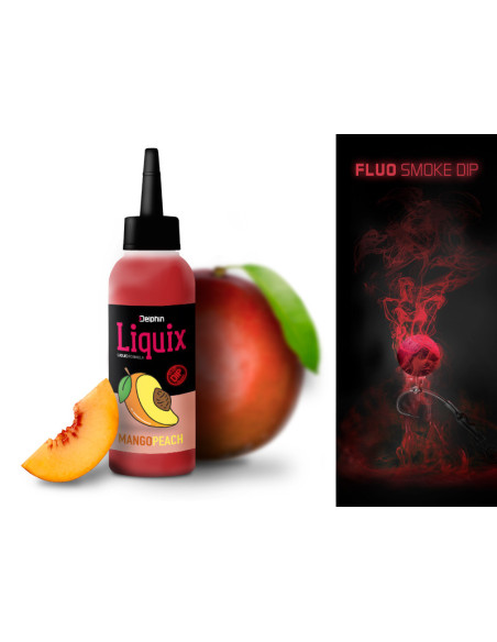 Dip Fluo Delphin D Snax LiquiX, Mango-Piersica, 100ml Dip Fluo Delphin D Snax LiquiX, Mango-Piersica, 100ml