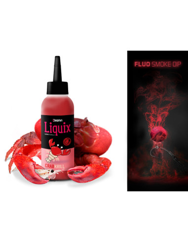 Dip Fluo Delphin D Snax LiquiX, Crab-Krill, 100ml