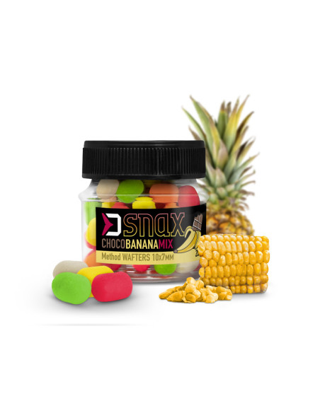 Wafters Delphin Mix D Snax Waft, Porumb-Ananas, 10x7mm, 20g Wafters Delphin Mix D Snax Waft, Porumb-Ananas, 10x7mm, 20g