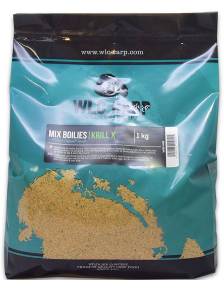Mix De Boilies WLC Carp Tournament, Krill X, 1kg/punga Mix De Boilies WLC Carp Tournament, Krill X, 1kg/punga