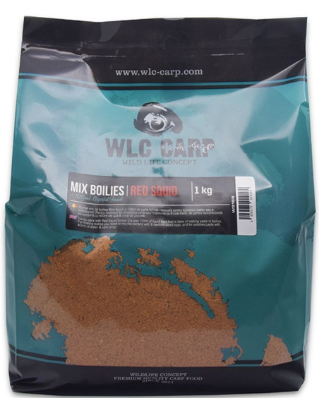Mix De Boilies WLC Carp Tournament, Red Squid, 1kg/punga Mix De Boilies WLC Carp Tournament, Red Squid, 1kg/punga