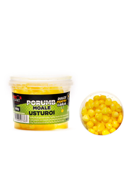 Porumb Moale Pentru Carlig Senzor, Usturoi, 60g