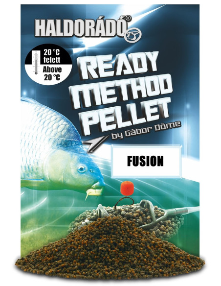 Pelete Haldorado Ready Method, Fusion, 2mm, 400gr Pelete Haldorado Ready Method, Fusion, 2mm, 400gr