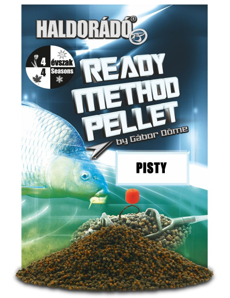 Pelete Haldorado Ready Method, Pisty, 2mm, 400gr