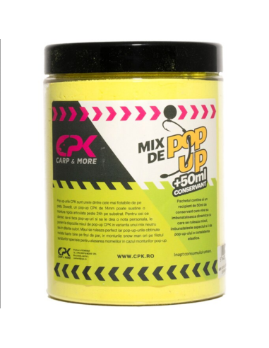 Mix De Pop Up CPK Pulbere + 50ml Conservant, Galben, 220g/cutie