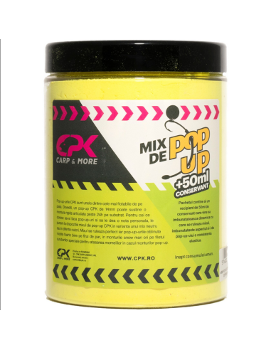 Mix De Pop Up CPK Pulbere 50ml Conservant, Galben 2, 220g/cutie