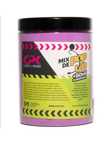 Mix De Pop Up CPK Pulbere + 50ml Conservant, Violet, 220g/cutie