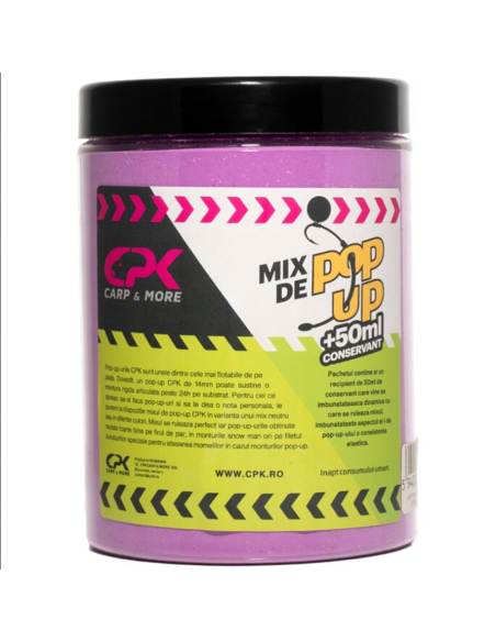 Mix De Pop Up CPK Pulbere + 50ml Conservant, Violet, 220g/cutie
