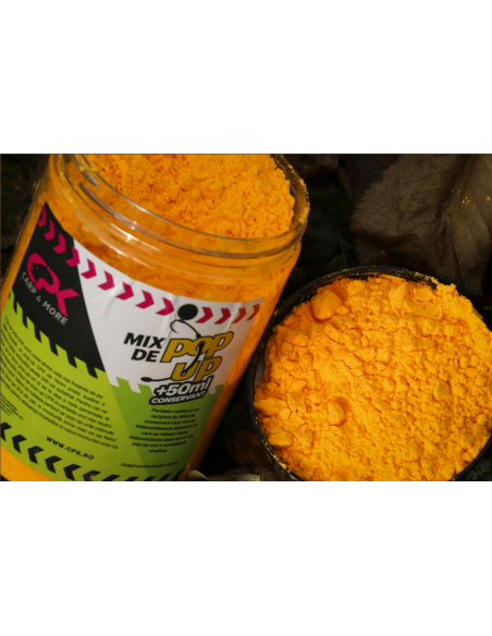 Mix De Pop Up CPK Pulbere + 50ml Conservant, Portocaliu, 220g/cutie