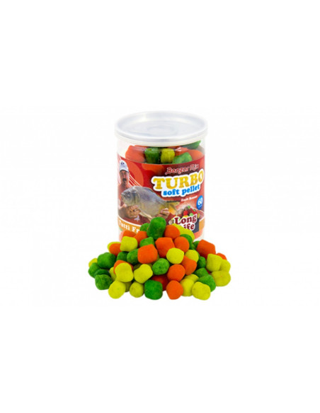 Pelete Benzar Mix Turbo Soft Long Life, Tutti Frutti, 60g Pelete Benzar Mix Turbo Soft Long Life, Tutti Frutti, 60g