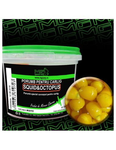 Porumb Pentru Carlig MG Special Carp, Squid & Octopus, 60g