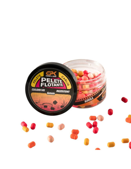 Pelete de Carlig Flotante Cpk Feeder, Krill, 6mm, 25g