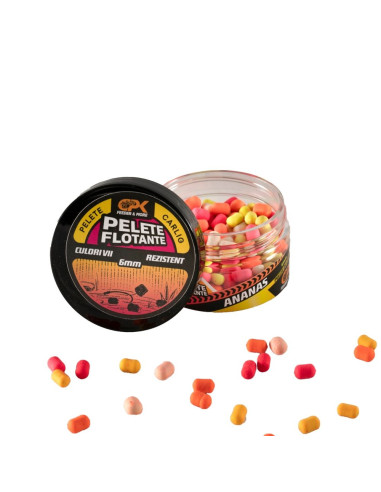 Pelete de Carlig Flotante Cpk Feeder, Ananas, 6mm, 25g