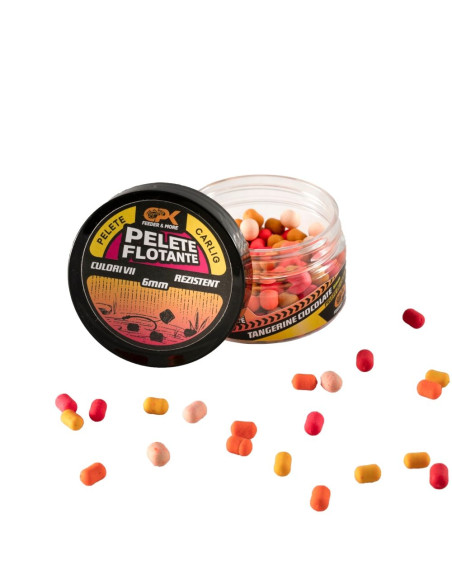 Pelete de Carlig Flotante Cpk Feeder, Ciocolata & Mandarina, 6mm, 25g Pelete de Carlig Flotante Cpk Feeder, Ciocolata & Mandarina, 6mm, 25g