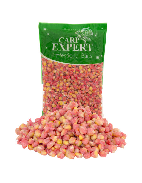 Porumb Carp Expert Nadire Vidat, Capsuna, 1kg Porumb Carp Expert Nadire Vidat, Capsuna, 1kg