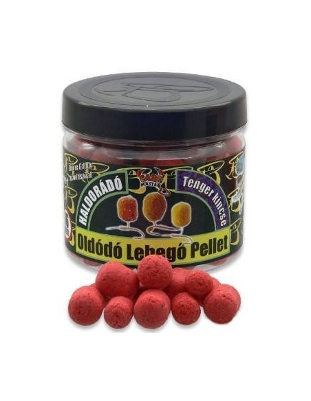 Pelete Haldorado Solubile Flotante, Fructe de Mare, 12-16mm, 80g