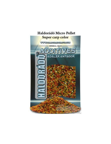 Haldorado Micropelete, Super Color Carp, 2mm, 800g