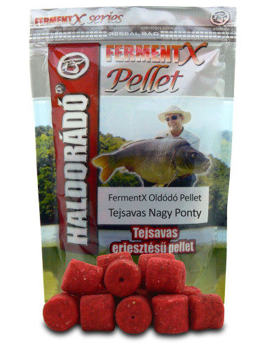 Pelete Solubile Haldorado FermentX, Crap Mare, 12mm, 80g