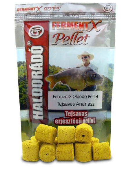 Pelete Solubile Haldorado FermentX, Ananas, 12mm, 80g