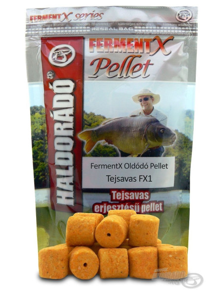 Pelete Solubile Haldorado FermentX, FX1, 12mm, 80g Pelete Solubile Haldorado FermentX, FX1, 12mm, 80g