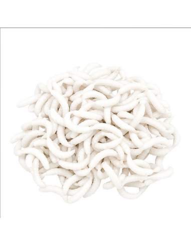 Viermi Maggots Baracuda, Alb, 30g