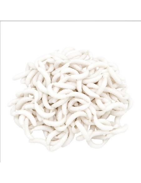Viermi Maggots Baracuda, Alb, 30g