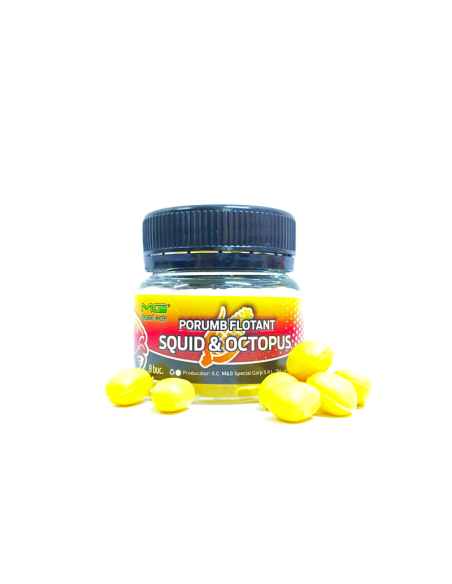Porumb Flotant MG Special Carp, Squid&Octopus, 8buc Porumb Flotant MG Special Carp, Squid&Octopus, 8buc