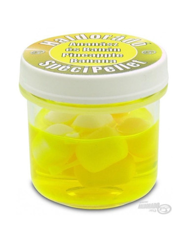 Porumb Artificial Haldorado SpeciPellet, Ananas & Banana, 8buc