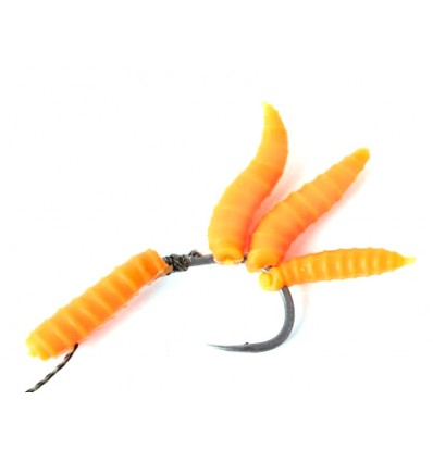 Viermi Korum Artificial Maggots Fluoro