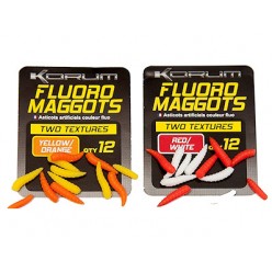 Viermi Korum Artificial Maggots Fluoro