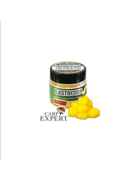 Porumb Artificial Carp Expert Elastocorn Maxi, Miere, 12buc/cutie