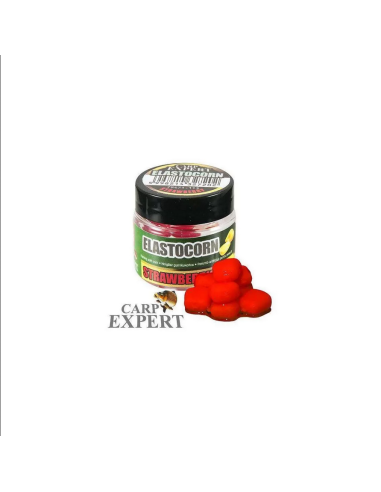 Porumb Artificial Carp Expert Elastocorn Maxi, Capsuna, 12buc/cutie